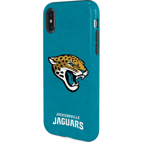 NFL Jacksonville Jaguars Distressed iPhone X Pro Case