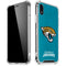 NFL Jacksonville Jaguars Distressed iPhone XR Clear Case
