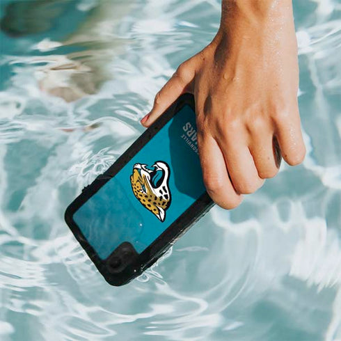 NFL Jacksonville Jaguars Distressed iPhone XR Waterproof Case
