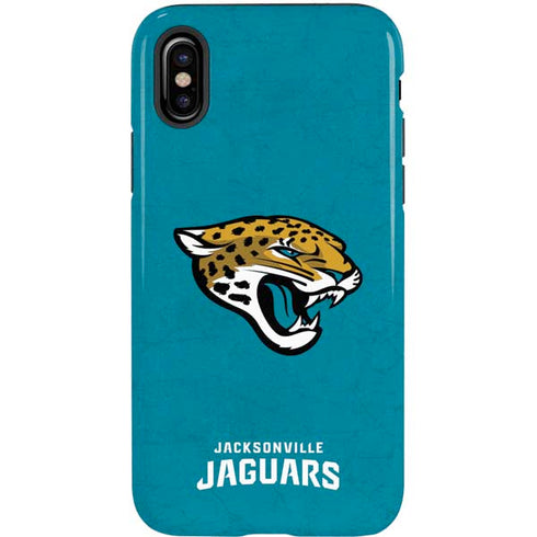 NFL Jacksonville Jaguars Distressed iPhone XS Pro Case