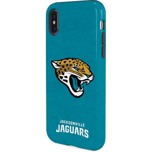 NFL Jacksonville Jaguars Distressed iPhone XS Pro Case