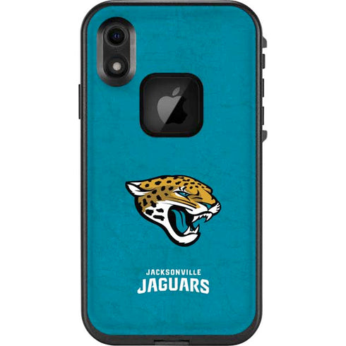 NFL Jacksonville Jaguars Distressed LifeProof Fre iPhone Skin