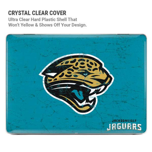 NFL Jacksonville Jaguars Distressed MacBook Air 13in M1 (2021) Case plus Skin
