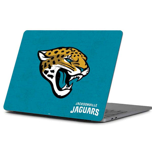 NFL Jacksonville Jaguars Distressed Apple MacBook Pro 13-inch Skin