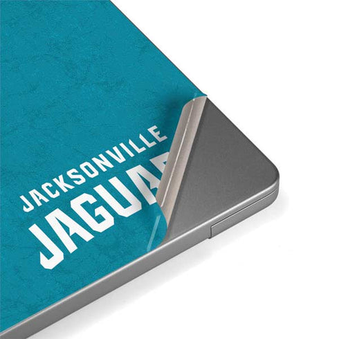 NFL Jacksonville Jaguars Distressed MacBook Pro 14in (2021-24) Skin