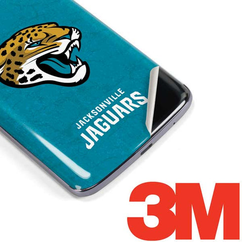 NFL Jacksonville Jaguars Distressed Moto E5 Plus Skin