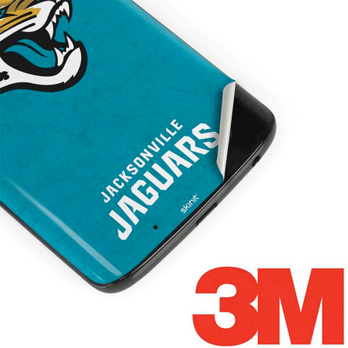 NFL Jacksonville Jaguars Distressed Moto G6 Skin