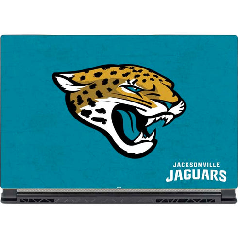 NFL Jacksonville Jaguars Distressed MSI GS65 Stealth Laptop Skin