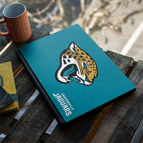 NFL Jacksonville Jaguars Distressed MSI GS65 Stealth Laptop Skin