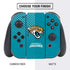 NFL Jacksonville Jaguars Distressed Nintendo Switch Bundle Skin