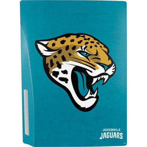 NFL Jacksonville Jaguars Distressed PS5 Bundle Skin
