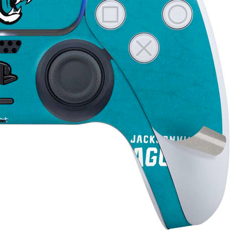 NFL Jacksonville Jaguars Distressed PS5 Controller Skin