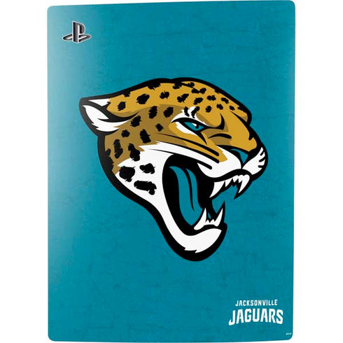 NFL Jacksonville Jaguars Distressed PS5 Digital Edition Bundle Skin