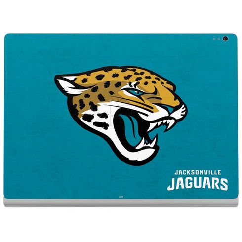 NFL Jacksonville Jaguars Distressed Surface Book 2 13.5in Skin