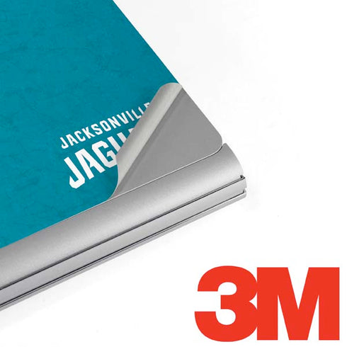 NFL Jacksonville Jaguars Distressed Surface Book 2 15in Skin