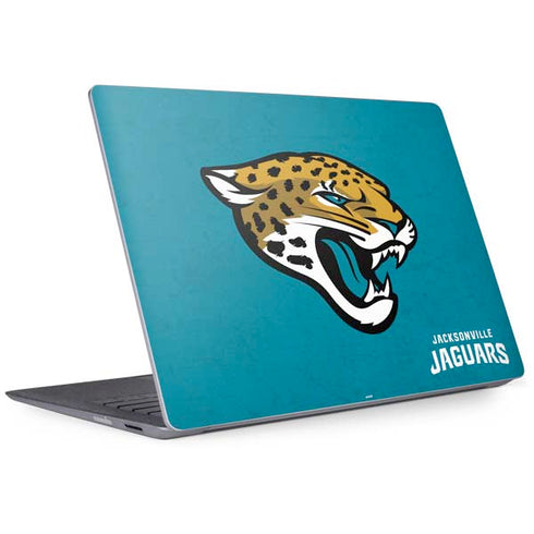 NFL Jacksonville Jaguars Distressed Surface Laptop 2 Skin