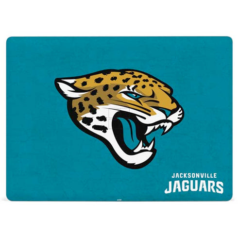NFL Jacksonville Jaguars Distressed Surface Laptop 2 Skin