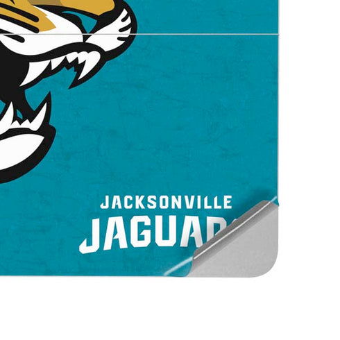 NFL Jacksonville Jaguars Distressed Surface Laptop Studio Skin