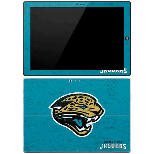 NFL Jacksonville Jaguars Distressed Surface Pro 3 Skin