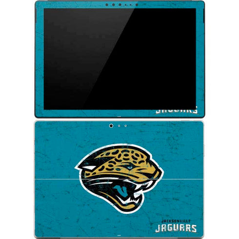 NFL Jacksonville Jaguars Distressed Surface Pro 4 Skin