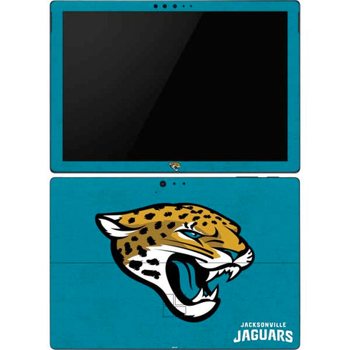 NFL Jacksonville Jaguars Distressed Surface Pro 6 Skin