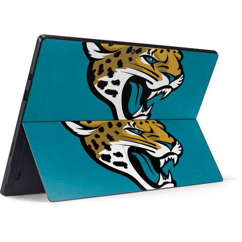 NFL Jacksonville Jaguars Distressed Surface Pro 6 Skin
