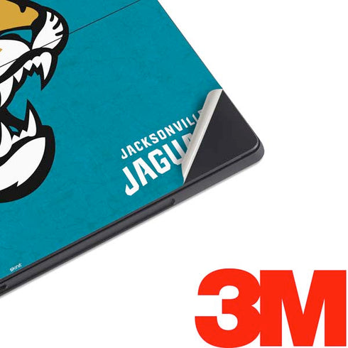 NFL Jacksonville Jaguars Distressed Surface Pro 6 Skin