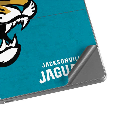 NFL Jacksonville Jaguars Distressed Surface Pro 8 Skin