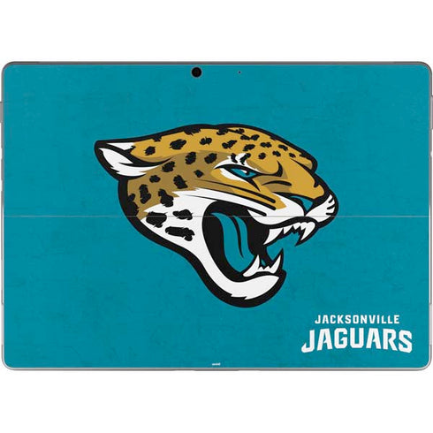 NFL Jacksonville Jaguars Distressed Surface Pro 9 Skin