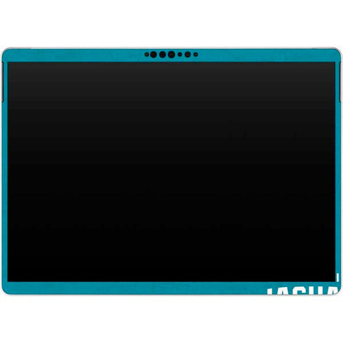 NFL Jacksonville Jaguars Distressed Surface Pro 9 Skin