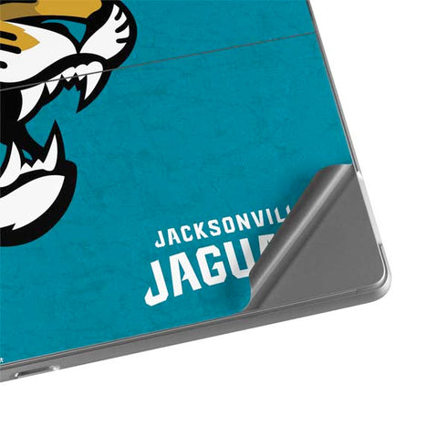 NFL Jacksonville Jaguars Distressed Surface Pro 9 Skin