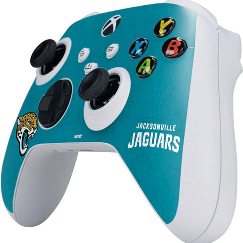 NFL Jacksonville Jaguars Distressed Xbox Series S Controller Skin