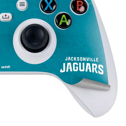 NFL Jacksonville Jaguars Distressed Xbox Series S Controller Skin