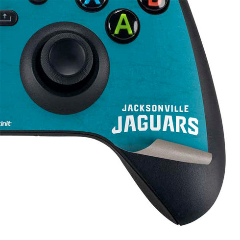 NFL Jacksonville Jaguars Distressed Xbox Series X Controller Skin