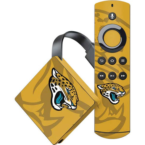 NFL Jacksonville Jaguars Double Vision Amazon Fire TV Skin