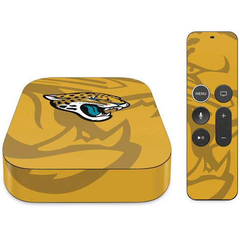 NFL Jacksonville Jaguars Double Vision Apple TV Skin