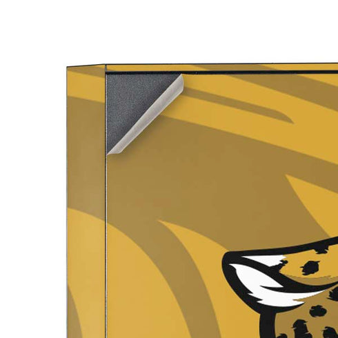 NFL Jacksonville Jaguars Double Vision Corsair 4000D Tempered Glass Mid-Tower ATX Case Skin