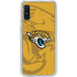 NFL Jacksonville Jaguars Double Vision Galaxy A10e Clear Case