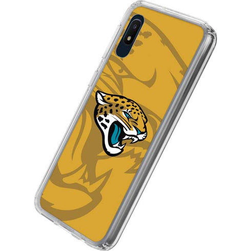 NFL Jacksonville Jaguars Double Vision Galaxy A10e Clear Case