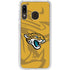 NFL Jacksonville Jaguars Double Vision Galaxy A20 Clear Case