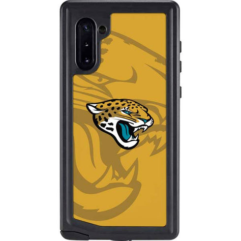 NFL Jacksonville Jaguars Double Vision Galaxy Note 10 Waterproof Case