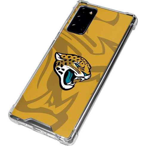 NFL Jacksonville Jaguars Double Vision Galaxy Note20 5G Clear Case