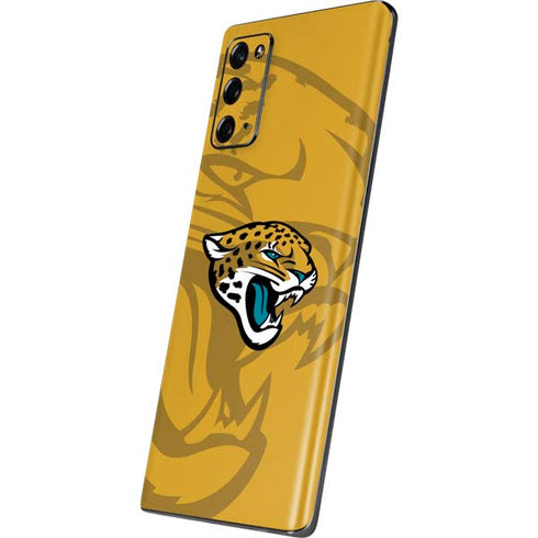 NFL Jacksonville Jaguars Double Vision Galaxy Note20 5G Skin