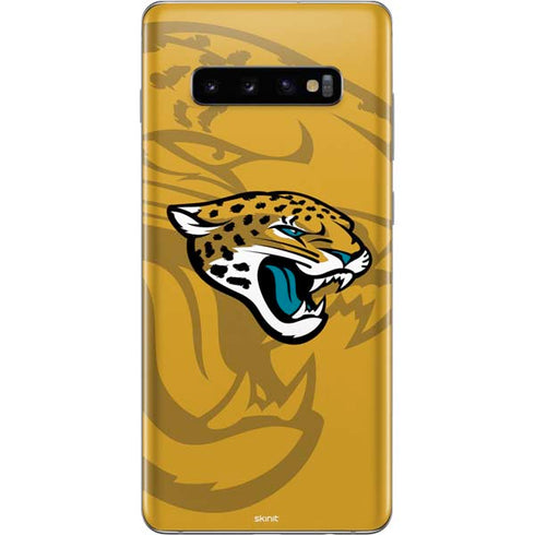 NFL Jacksonville Jaguars Double Vision Galaxy S10 Plus Skin