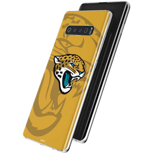 NFL Jacksonville Jaguars Double Vision Galaxy S10 Plus Skin