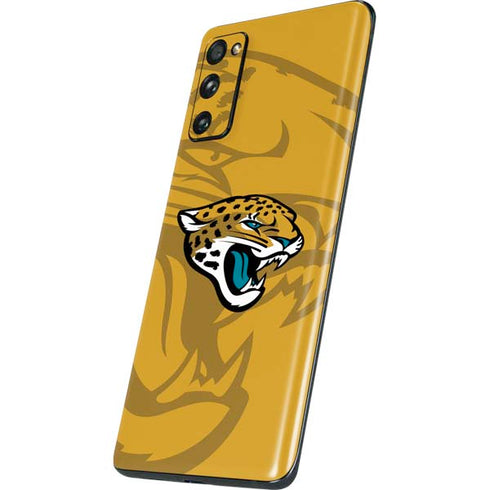 NFL Jacksonville Jaguars Double Vision Galaxy S20 Fan Edition Skin