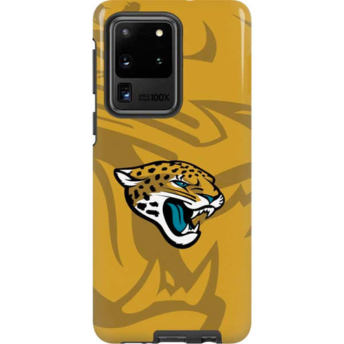 NFL Jacksonville Jaguars Double Vision Galaxy S20 Ultra 5G Pro Case