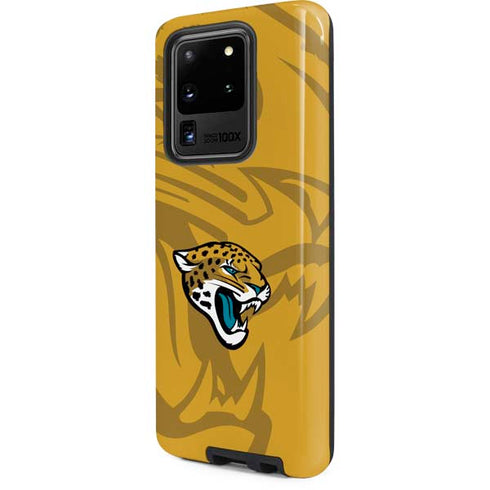 NFL Jacksonville Jaguars Double Vision Galaxy S20 Ultra 5G Pro Case