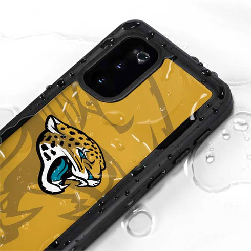 NFL Jacksonville Jaguars Double Vision Galaxy S20 Waterproof Case