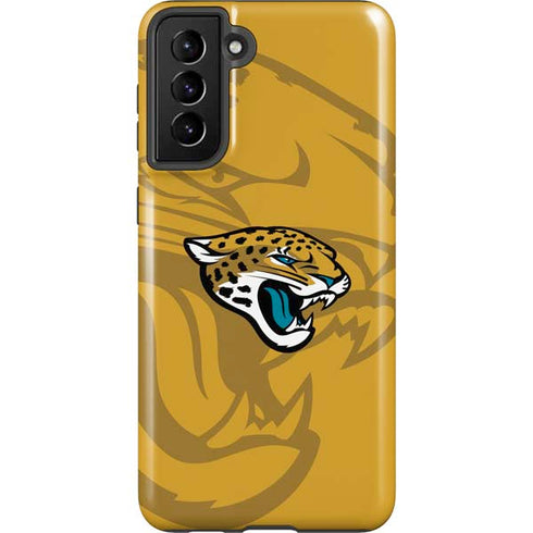 NFL Jacksonville Jaguars Double Vision Galaxy S21 FE Pro Case